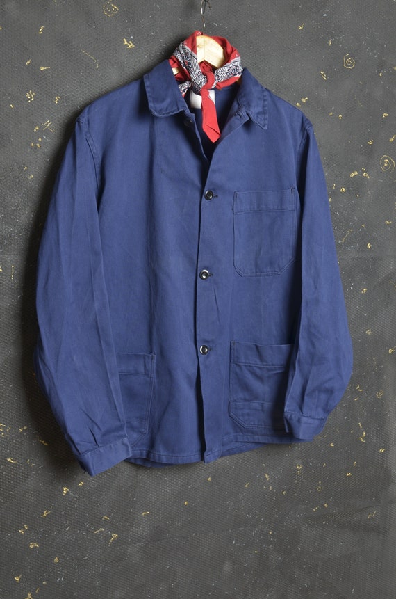 Vintage Workwear Jacket M Pit 21" Men France Chor… - image 1