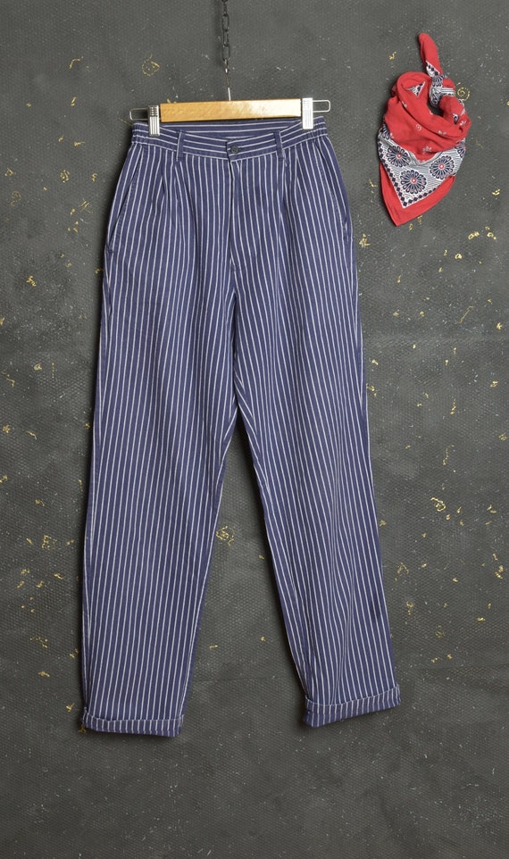 Vintage French Workwear Pant W26 Women France Wor… - image 2