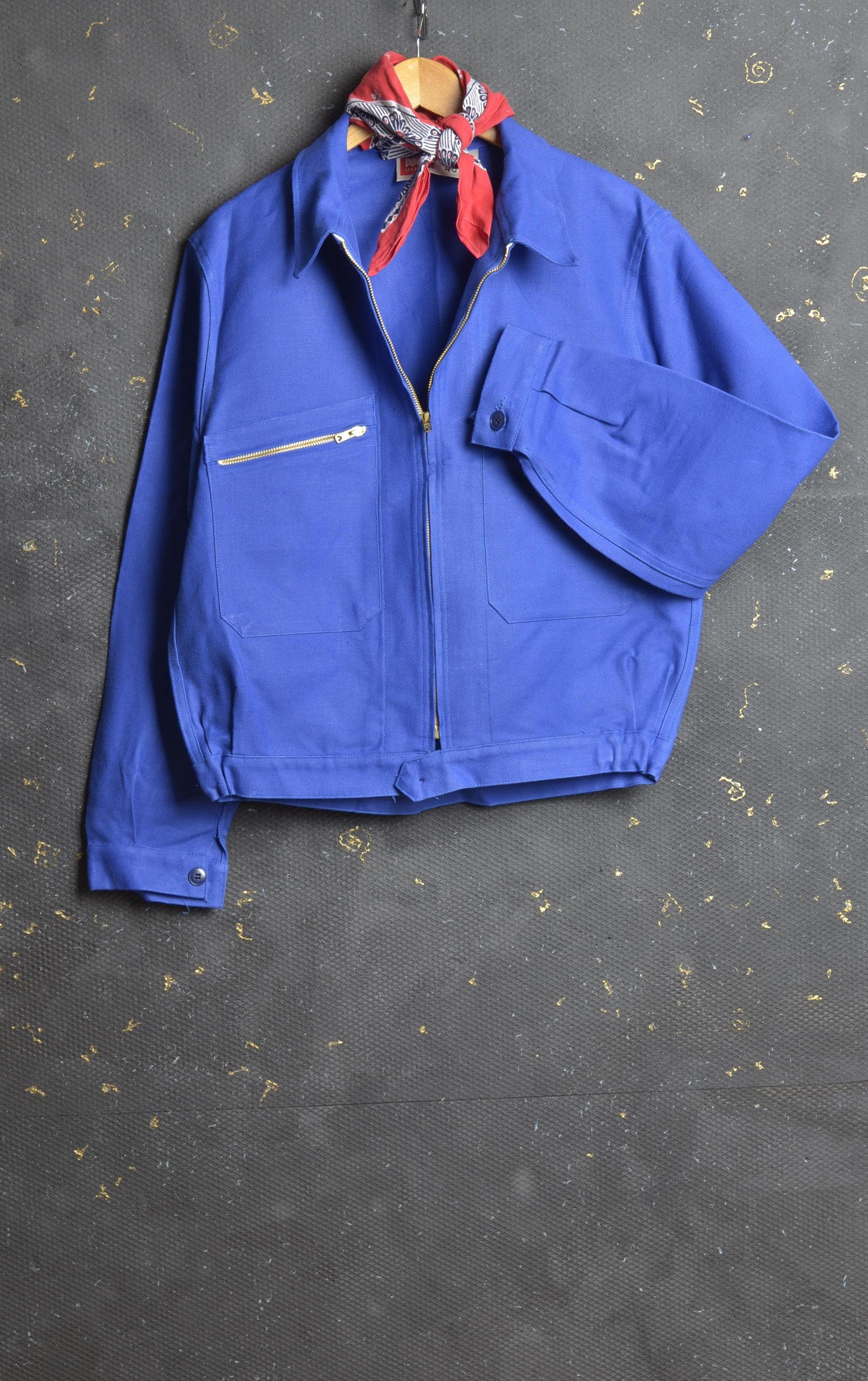 French Workwear Jacket Moleskin - Etsy French Workwear Jacket Moleskin - Etsy