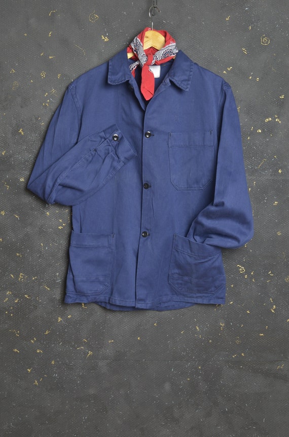 Vintage Workwear Jacket M Pit 21" Men France Chor… - image 3