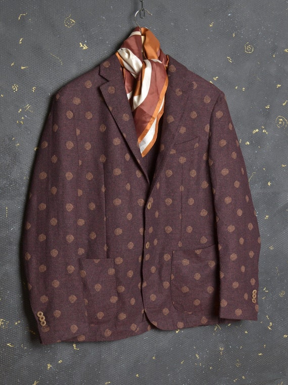 Vintage Menswear Wool Blazer Jacket 52 Men Montedo