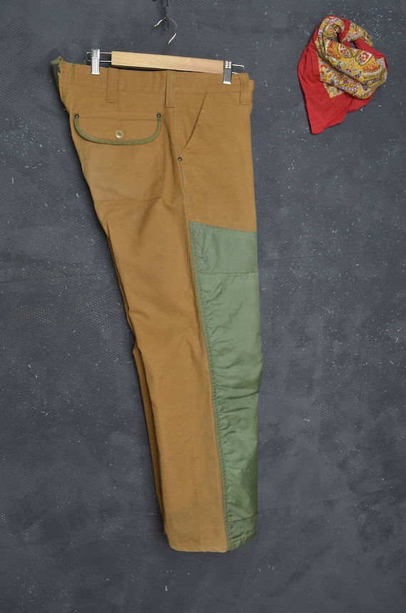 Vintage Workwear Pant W36 Men Shooting Duck Work … - image 10