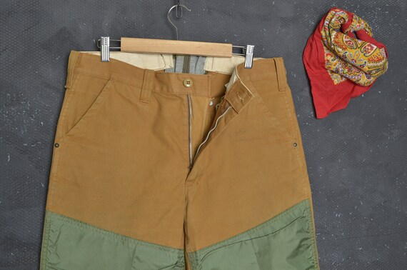 Vintage Workwear Pant W36 Men Shooting Duck Work … - image 4