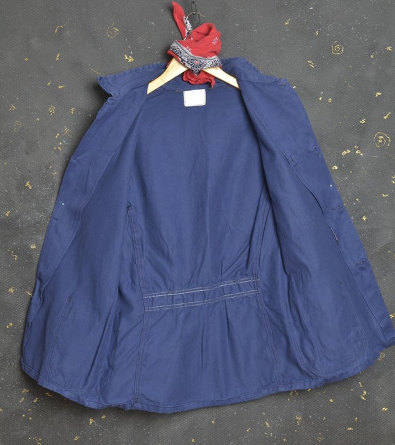 Vintage Workwear Jacket M Pit 21" Men France Chor… - image 6