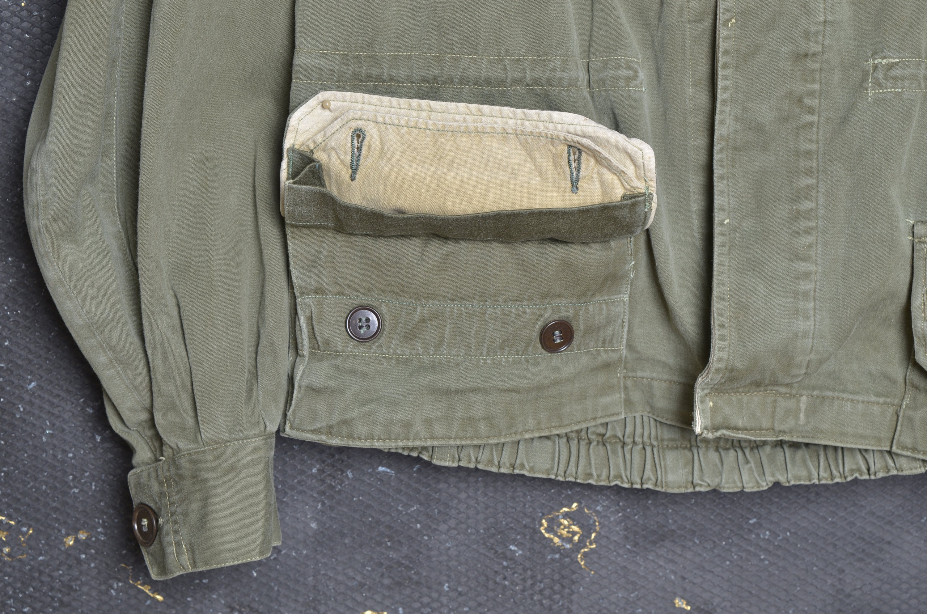 Vintage 60's French Army Jacket Military Coat Khaki Jacket Etsy