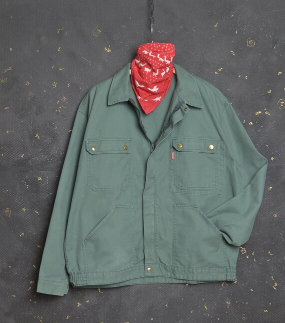 Green work best sale coat