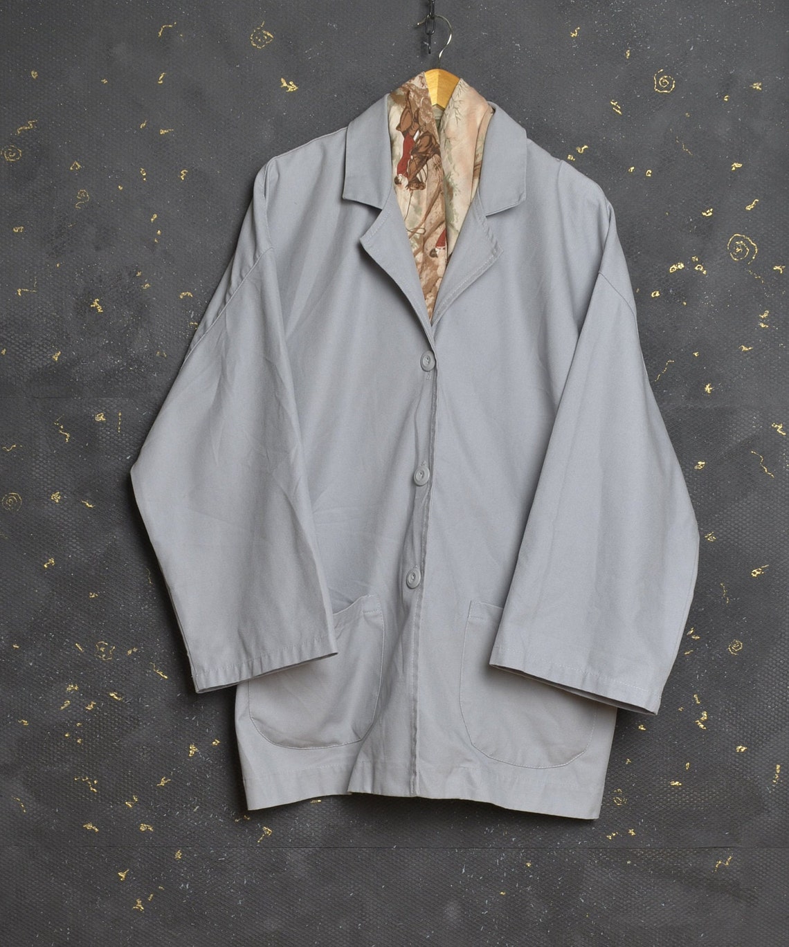 Vintage Outwear Kimono Robe Haori Noragi Jacket Coat XL Women Chore ...