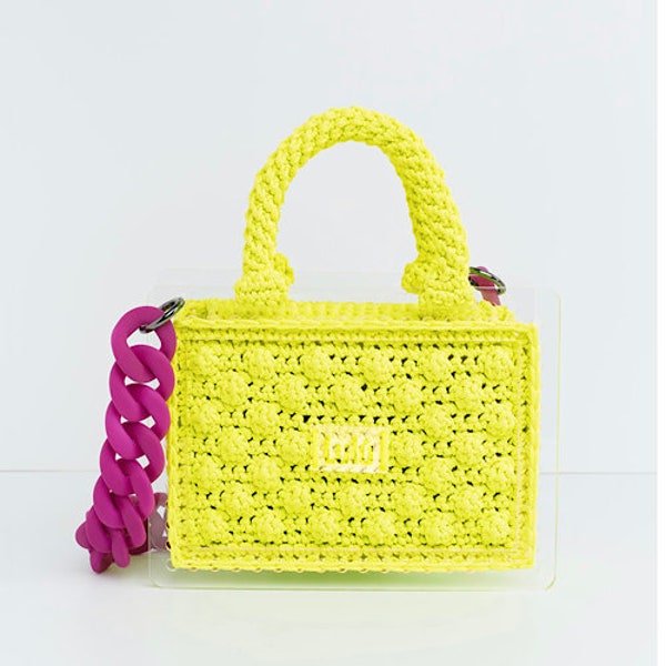 Sac 500 P/M en plexiglas jaune