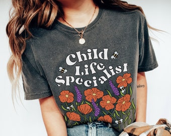 Child Life Specialist Shirt Cute Child Life Specialist Gift Child Life Shirt Child Life Gift Child Life TShirt Retro CLS Shirt CCLS Shirt