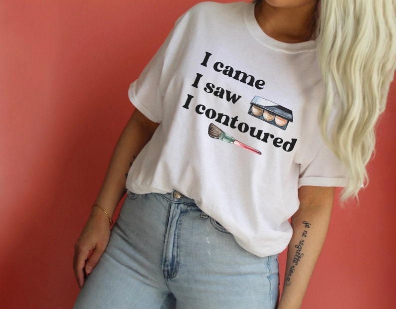 Retro Vintage Makeup Artist Esthetician Beautician Shirt Cute Make-up Artist T-shirt Gift Makeup Artist Lashes Make Up Beauty School Shirt image 1