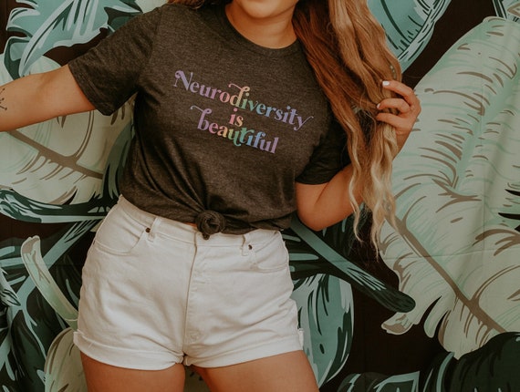 Neurodiversity is Beautiful Advocate Awareness T-Shirt Para Professional Special Ed Teacher Social Worker Special Needs Mom Autism ABA Gift