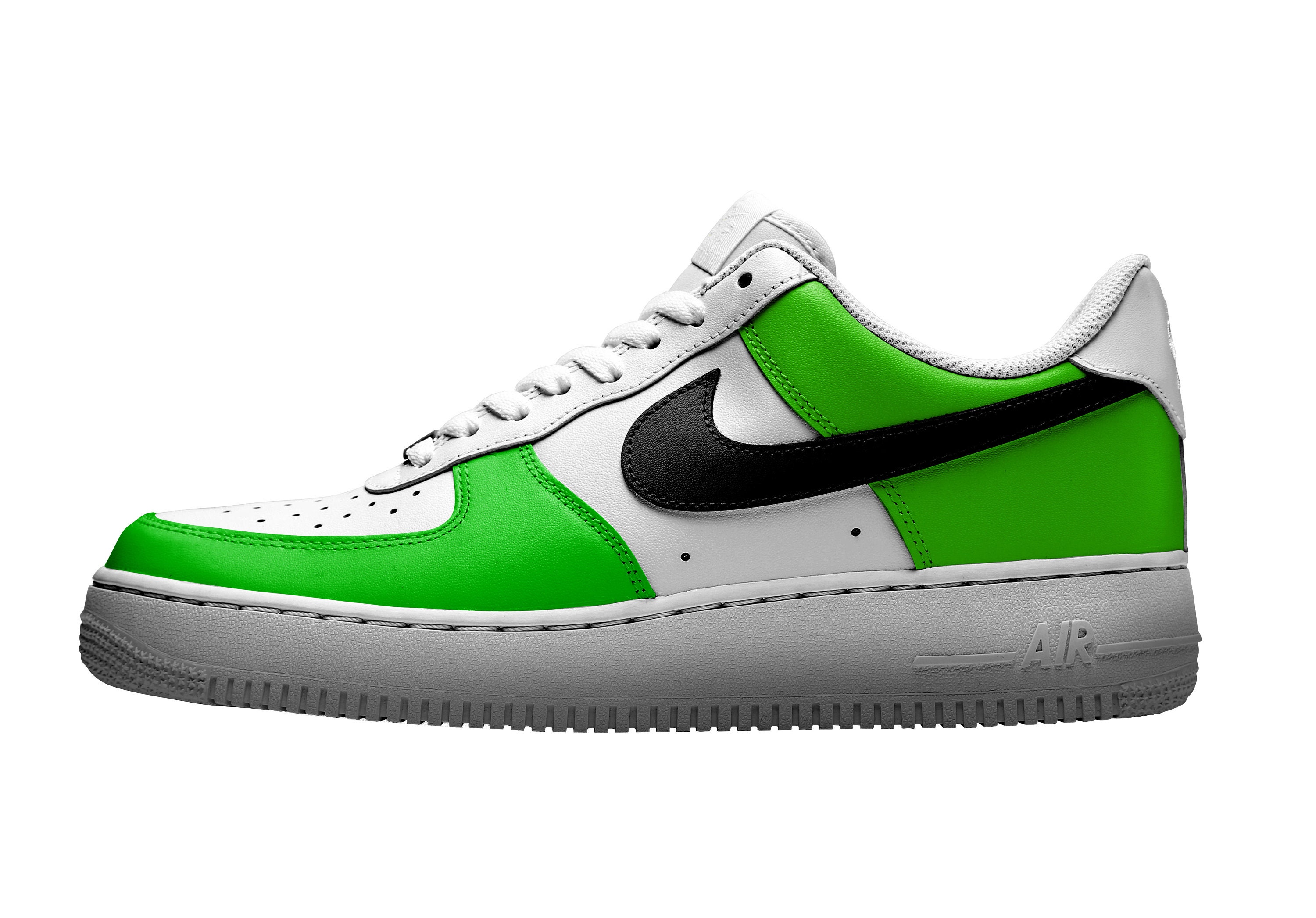 grey and lime air force 1