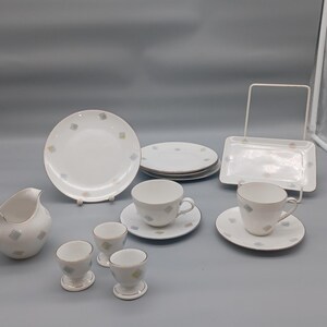 Salt and pepper shakers, Compact 00007, Seltmann porcelain - Seltmann