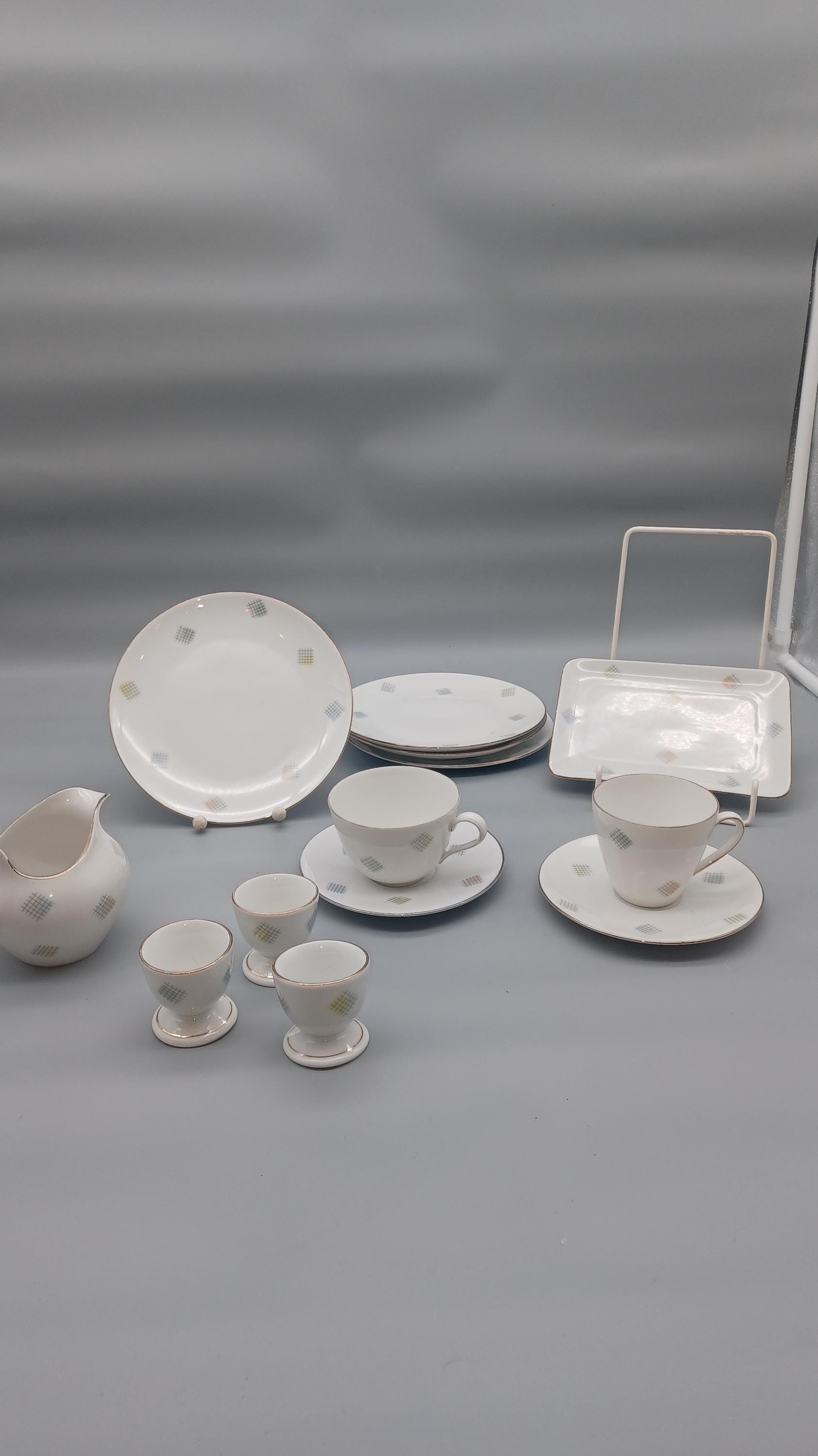 Set di porcellana Seltmann Weiden serie Monika ciotola vintage ciotola per pasticceria ciotola per dolciumi - Italia