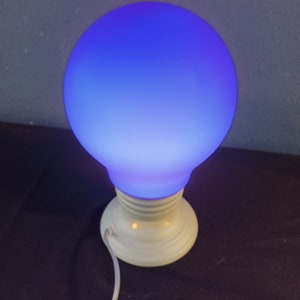 Lebber vintage - table lamp blue, very nice model!