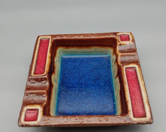 Magnifico posacenere 776, realizzato a mano nella Germania Ovest a metà del XX secolo.