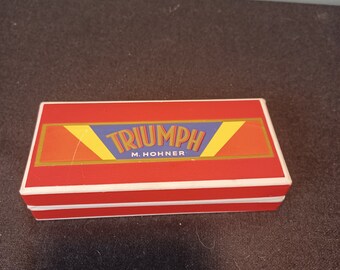 Harmonica Harmonica 60s Hohner Triumph 32 G - Etsy