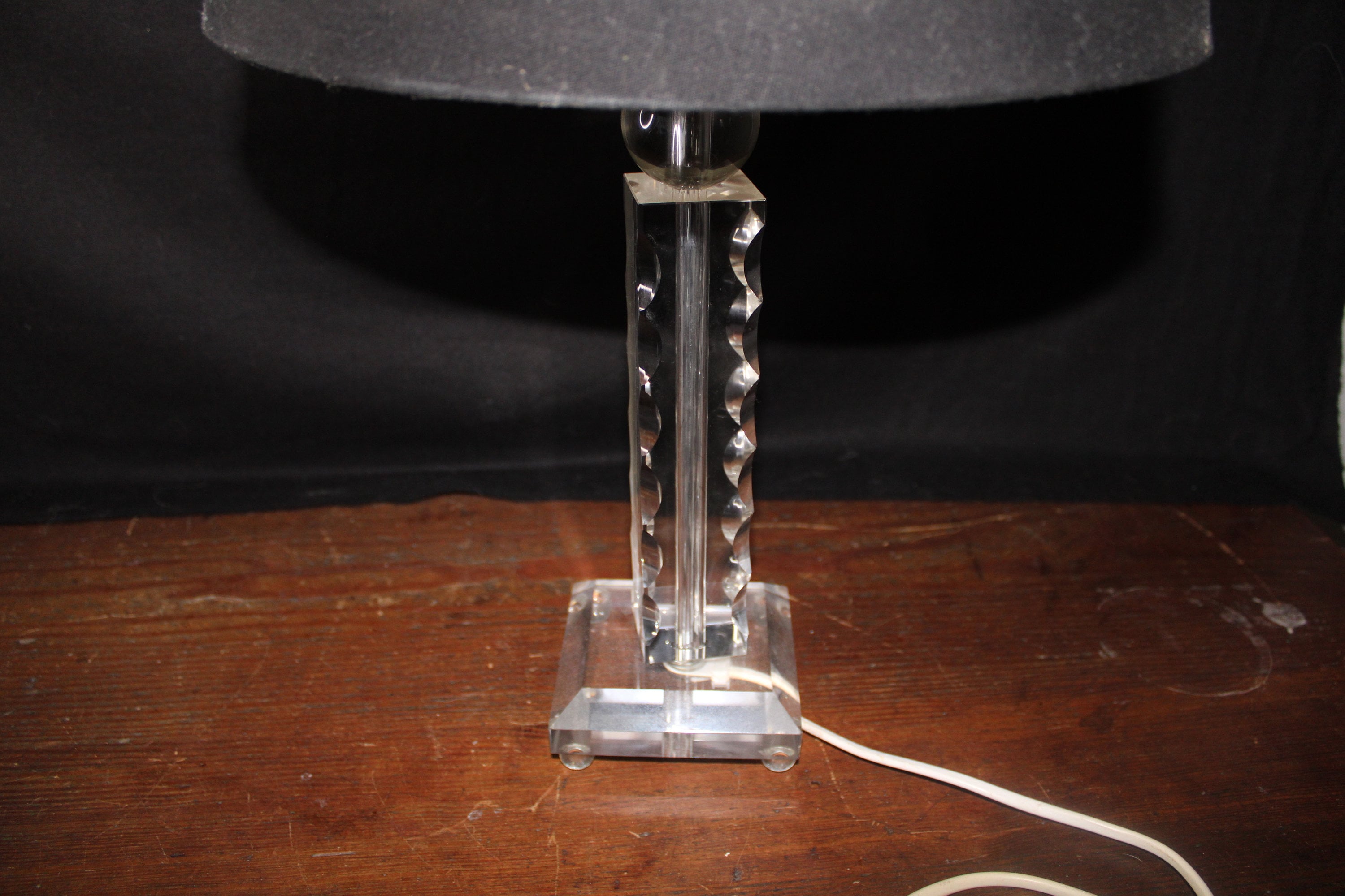 Restoration hardware crystal lamp best sale