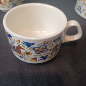 Villeroy & Boch Troubadour Ergänzungsteile. Tassen, Kaffeekanne, Krug 4. Große Tasse