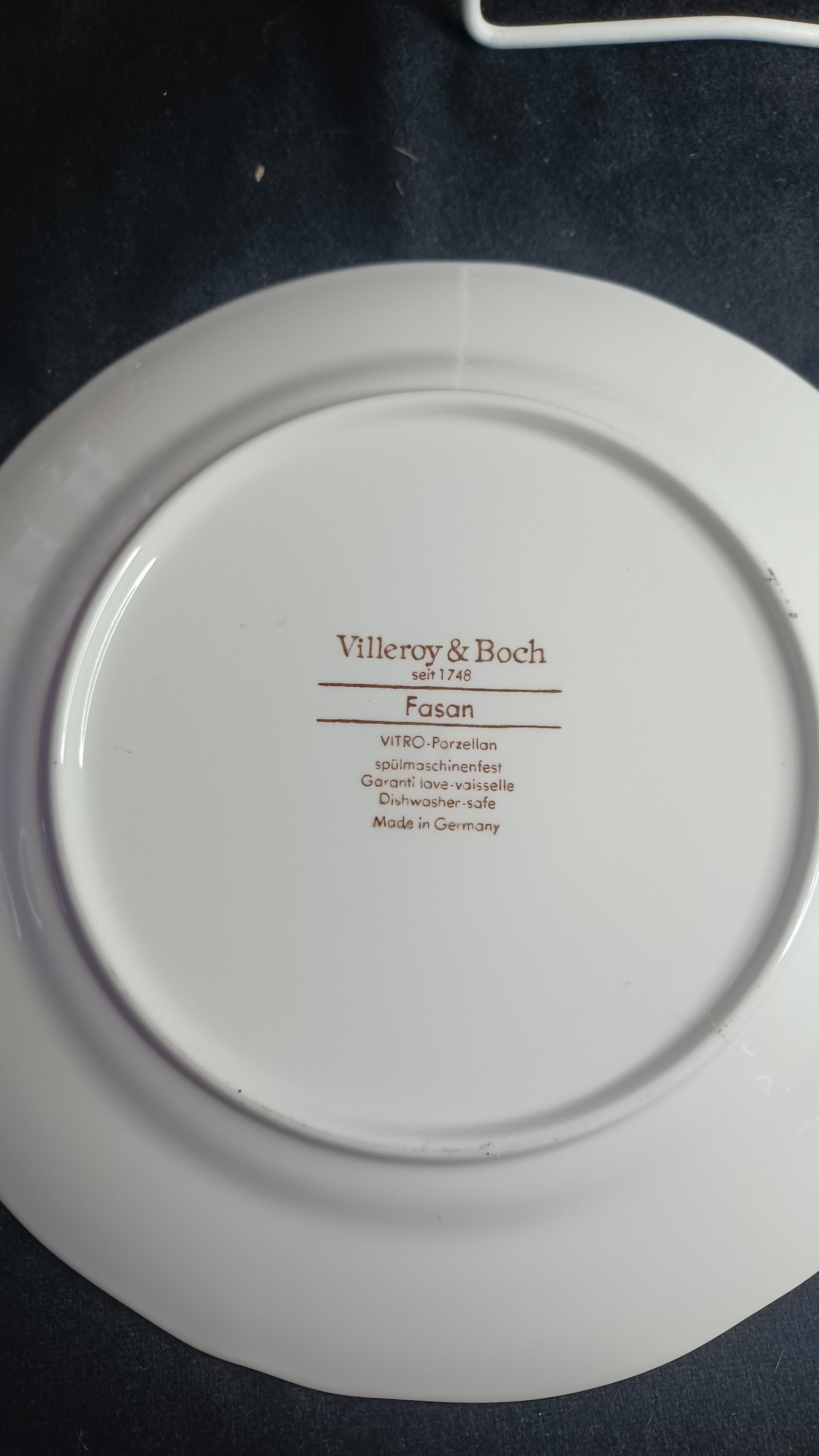 Assiette plate Villeroy &Boch, service Flora (Gebraucht) in Arzier-Le