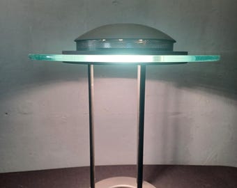 Postmodern halogen desk, table lamp, like SMC Boxford Holland, 1980s