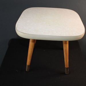 Beautiful mid-century side table flower stool