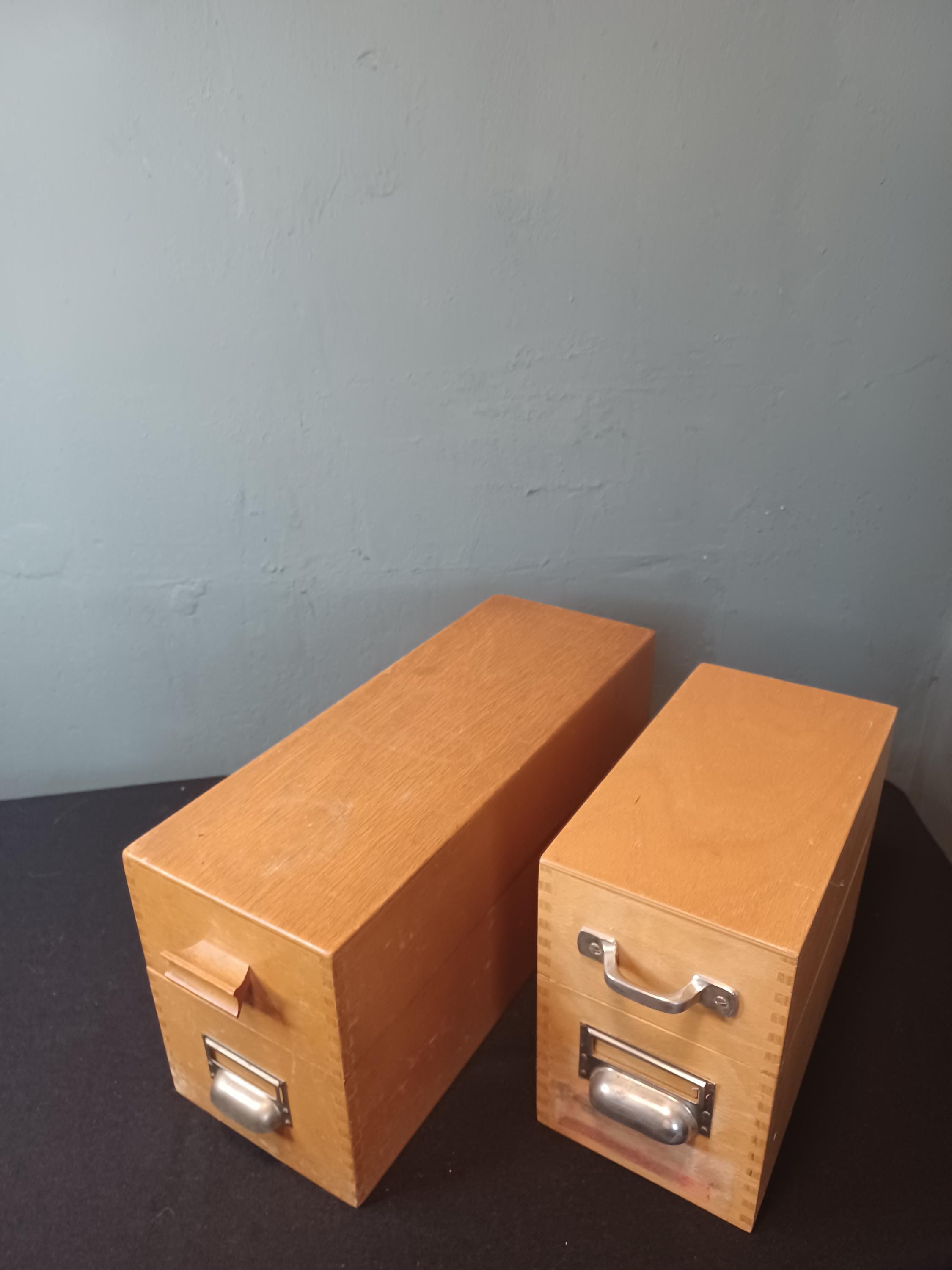 thumbnail image 2 of Card File Boxes – A5 & A6 Storage With Index Cards 2 of 14