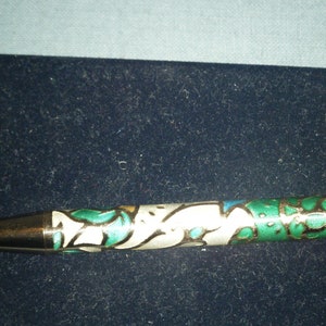 Cloisonne Owari Shippo ballpoint pen in original box NOS image 4