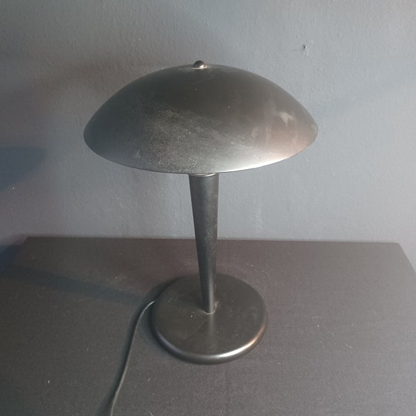 Designklassiker schwarze Mushroom Lampe, Pilzlampe,