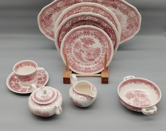 Piezas adicionales Villeroy & Boch Mettlach Burgenland en rojo