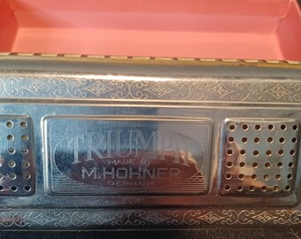 Harmonica Harmonica 60s Hohner Triumph 32 G - Etsy