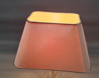 Vintage tafellamp van kristal en messing van Nachtmann, Hollywood Regency, Duitsland, jaren 70, lamp van kristalglas.