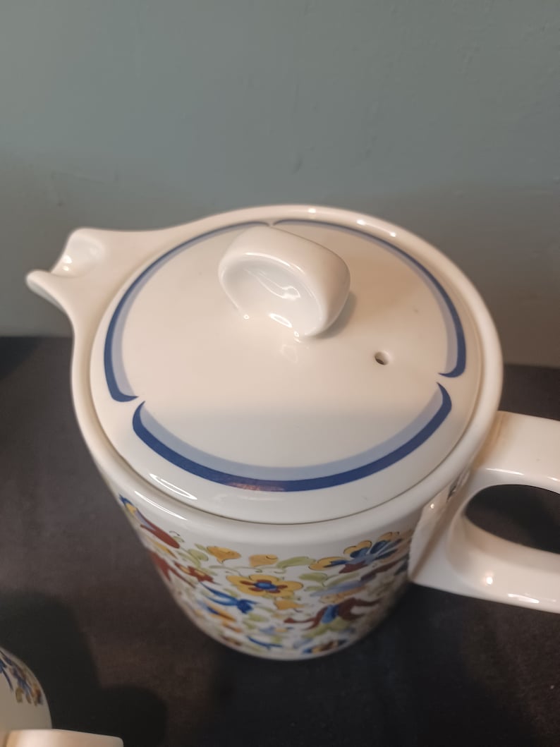 Villeroy & Boch Troubadour Ergänzungsteile. Tassen, Kaffeekanne, Krug Bild 3