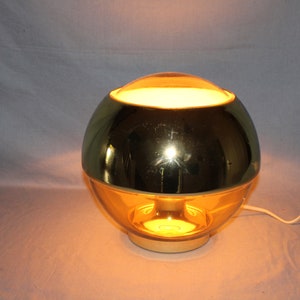 Extremely rare Peill and Putzler TA 20 150 table lamp in gold.