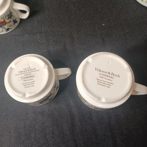 Villeroy & Boch Troubadour Ergänzungsteile. Tassen, Kaffeekanne, Krug Bild 9