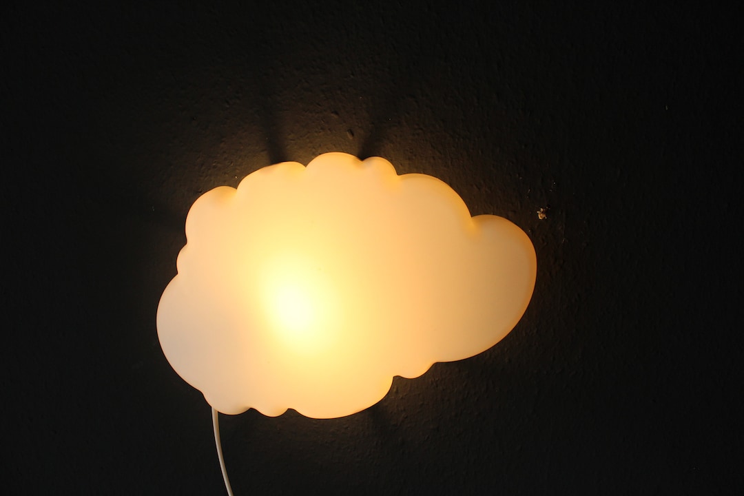 Ikea Cloud Lamp Ikea Drömsyn, Good Condition, With Bulb Etsy