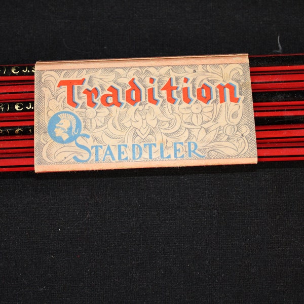 12 Uralte Staedler Tradition Bleistifte, Kopierstifte.   NOS / OVP