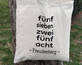 Jutebeutel, Umhängetasche, Leinentasche, Einkaufstasche, Geschenkidee, nachhaltige Tasche,