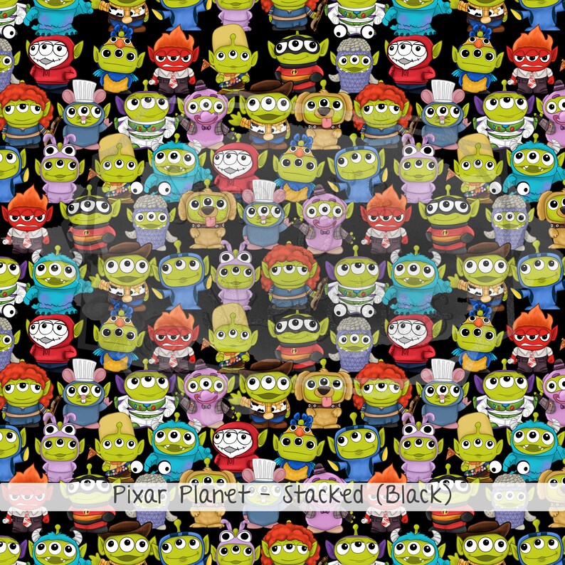 Pixar Planet Seamless Prints | JPG - Etsy