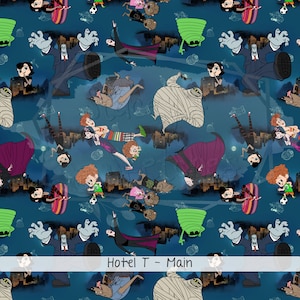 Hotel Transylvania Seamless Prints | JPG