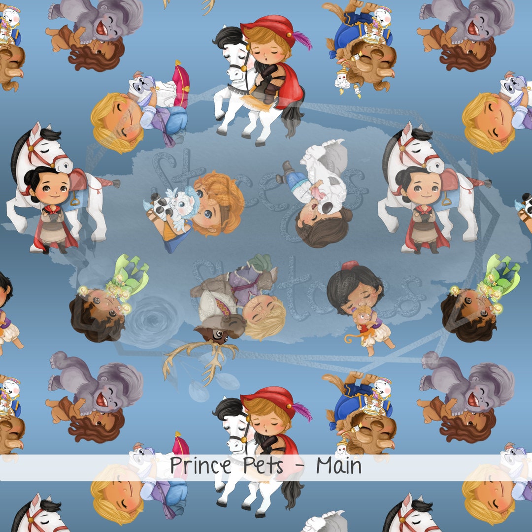 Prince Pets Seamless Prints JPG Etsy