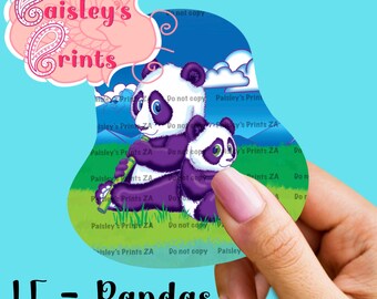 LF Pandas Nadruk sublimacyjny | PNG