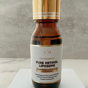 Pure Retinol Liposome potent retinol serum up to 10 times more effective than regular serum