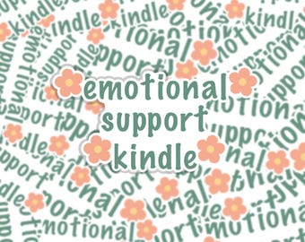 Emotionaler Support Kindle Sticker