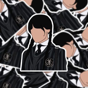 Wednesday Addams Sticker