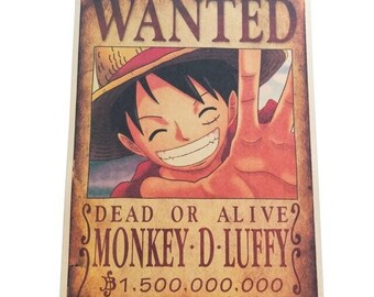 One Piece Poster Etsy One Piece Poster Etsy