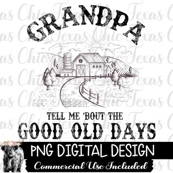 Judd grandpa tell me about the good old days svg etsy australia