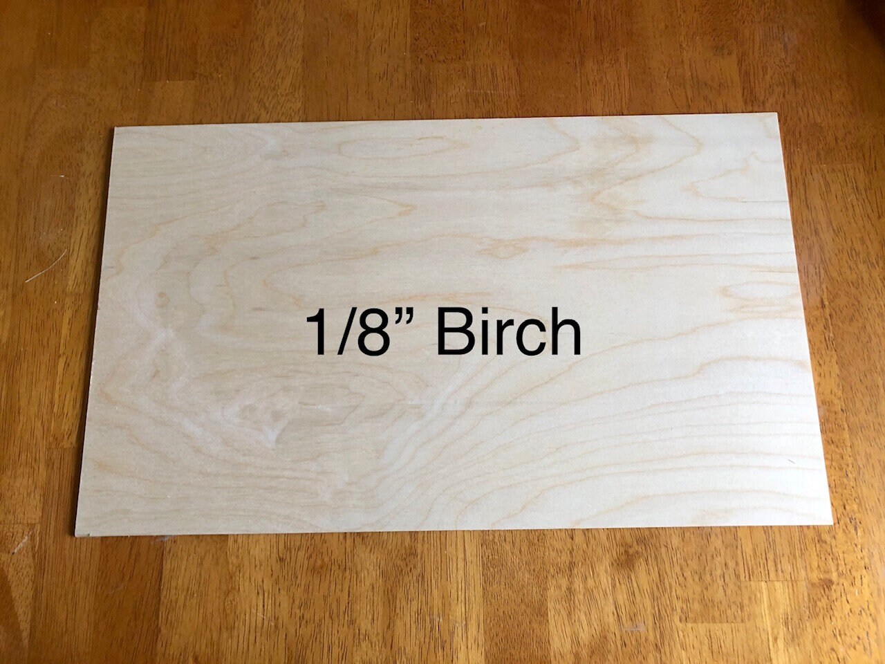 1/8 inch Baltic Birch 12x20 Sheets Laser Ready Etsy
