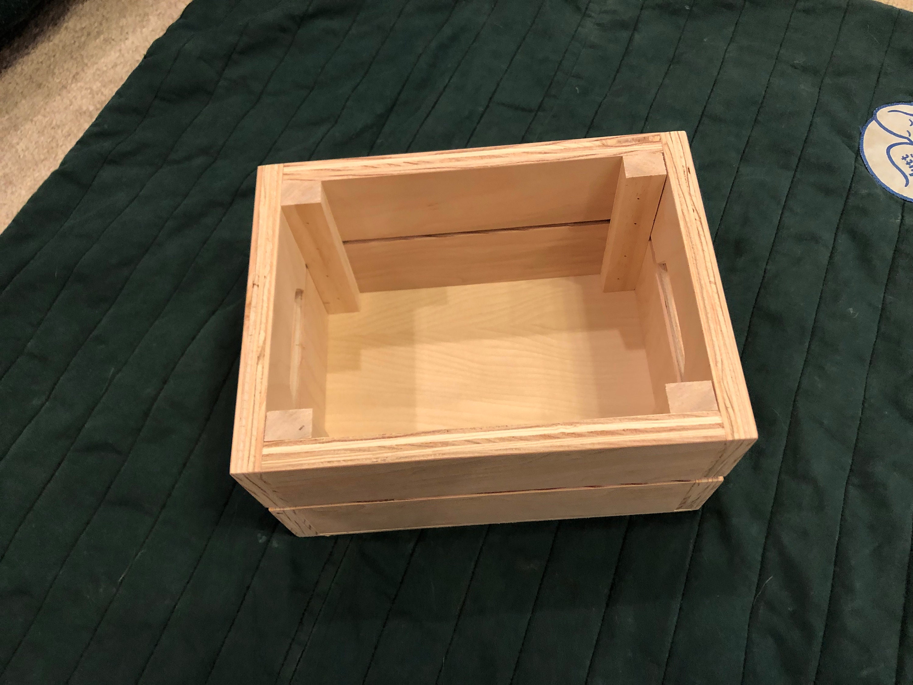 Wooden Crate Kit INCLUDES TWO KITS 3/4 Thick Plywood Etsy