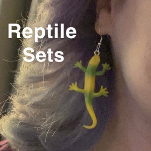 Reptile Earrings!
